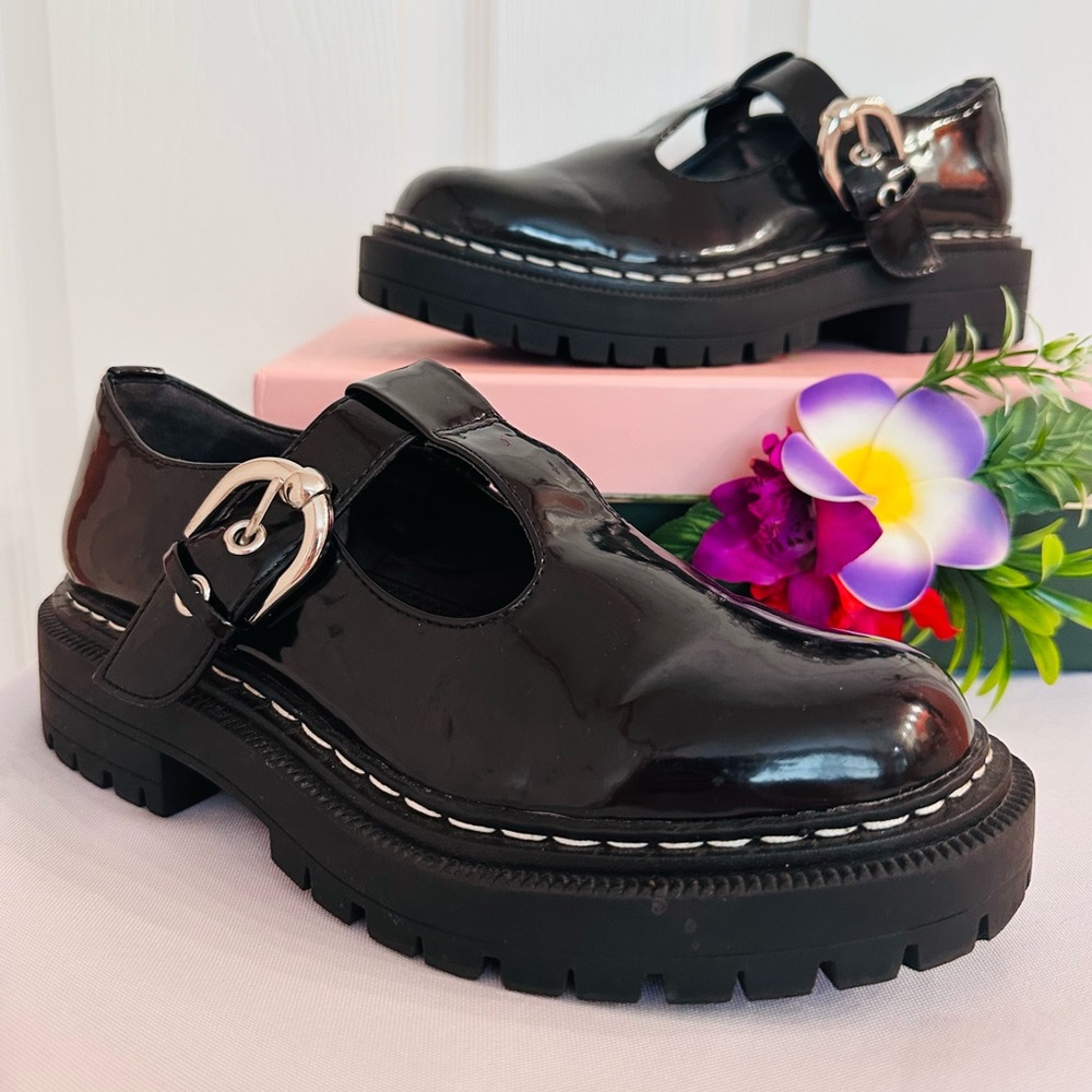 Circus by Sam Edelman Black Patent Flats